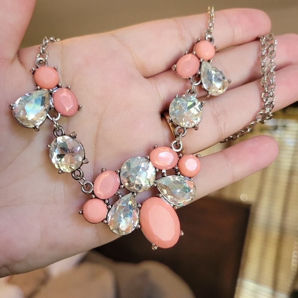 Salmon Shimmer Necklace